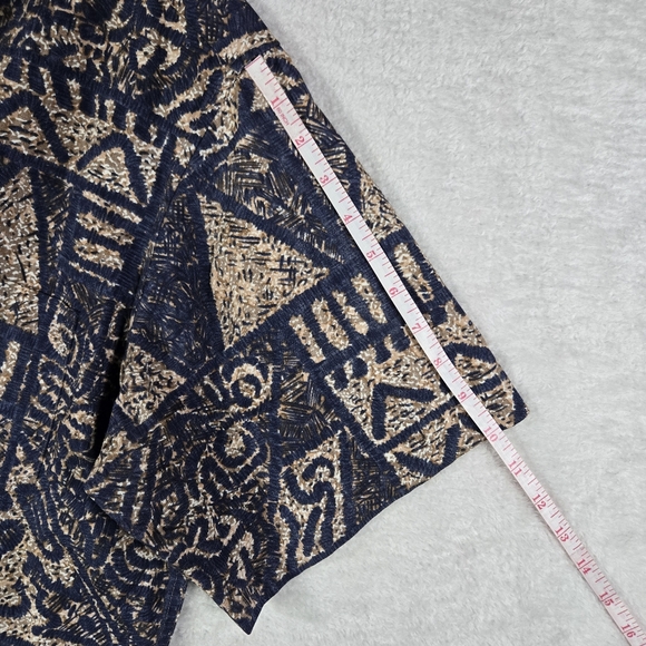 Reyn Spooner Alfred Shaheen XL Brown Button Up Short Sleeve Hawaiian Shirt - Picture 7 of 7